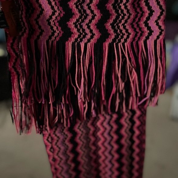 Moschino striped shawl. Used only a few times. - Picture 3 of 5